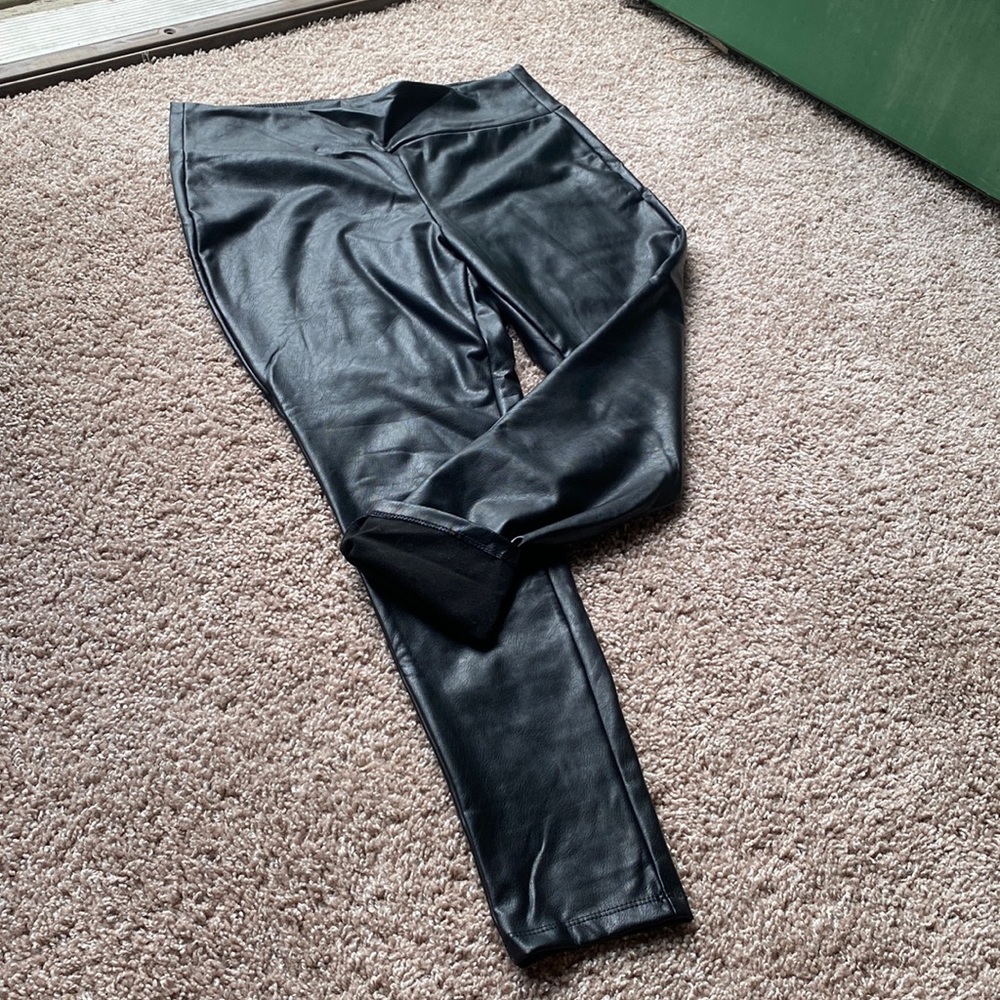 Faux Leather Leggings